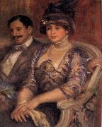 Pierre Renoir M and Mme Bernheim de Villers oil painting reproduction